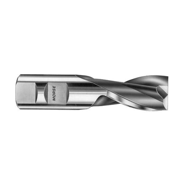 Morse End Mill, Center Cutting Regular Length Single End, Series 1898, 1332 Cutter Dia, 212